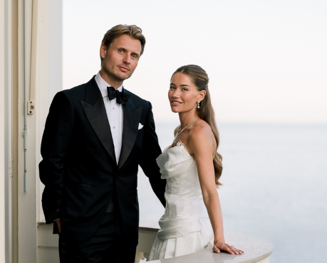 Lovisa Barkman och maken Henric Stenholm