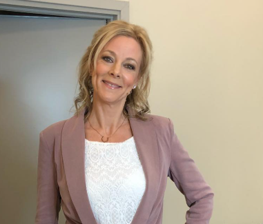 Meteorologen Linda Eriksson