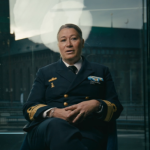 Ewa Skoog Haslum om familjen: Make och två söner vid sidan av en historisk militärkarriär