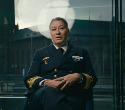 Ewa Skoog Haslum, Svensk sjöofficer